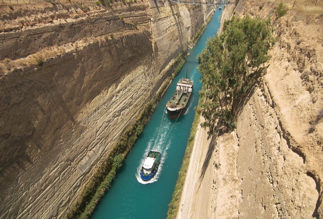 Alt Korinth & Kanal von Korinth